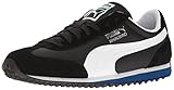 PUMA Men's Whirlwind Classic Fashion Sneaker, Puma Black/Puma White/True Blue, 7.5 M US