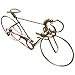 Handcrafted Mens Road Bike Small ~Unique Biking Birthday Gifts for Cyclists as Cake Toppers ~One Whole Aluminum Wire w/ No Single Break ~Metal Vintage Bicycle Art Decor as Cycling Biker Gifts for Him