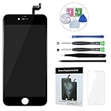 iPhone 6S Screen Replacement - BeeFix LCD Touch Display Digitizer Frame Assembly with Free Tools kit and Housing Gaskets Adhesive for iPhone 6S 4.7 inch (Black)