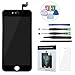 iPhone 6S Screen Replacement - BeeFix LCD Touch Display Digitizer Frame Assembly with Free Tools kit and Housing Gaskets Adhesive for iPhone 6S 4.7 inch (Black)