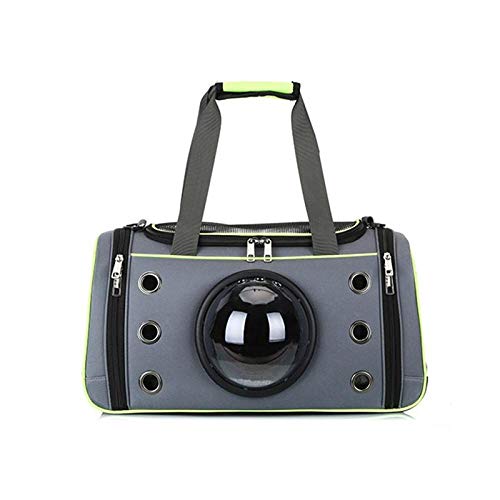 QKEMM-Hundetransportbox-Hundebox-Katzenbox-Tragbarer-Cross-Body-Eine-Schulter-Atmungsaktiv-Faltbar-Auto-Transportbox-Reisebox-fr-Tiere-Hunde-Transporttsche