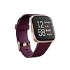 Fitbit-Versa-2-Health-Fitness-Smartwatch-with-Voice-Control-Sleep-Score-Music-Bordeaux-One-Size-Exclusive-to-Amazon Fitbit Versa 2 Health & Fitness Smartwatch with Voice Control, Sleep Score & Music