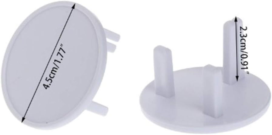 10 Pieces Jztrading Protection Prise De Courant Avec Cache Prises A Normalisees 2 Trous Pour La Protection De Kits De Securite Bebe Caches Prises Bebe Puericulture Mkyra Org