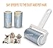 Lint Roller Pet Hair Remover Sticky Roller, 3 Rollers 90 Sheets (270 Sheets Total)