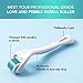 Micro Needle Derma Roller - 540 Needles, 0.25mm Titanium Facial Massage Tool for Revitalizing and Rejuvenating Your Skin