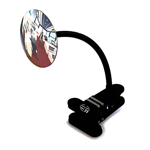 Clip on Wide Angle View Mirror for Your Office Desk or Cubicle - Thumbnail 7