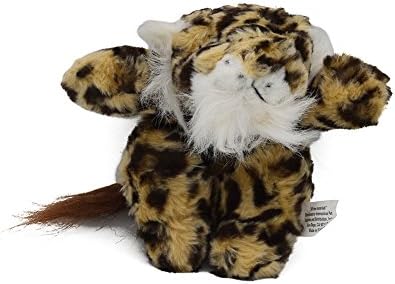 Hydex Pets Puppy Squeaky Plush Dog Toys-Tiger Stuffed Durable Squeaker Chew Pet Toys-for Small Doggie