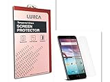 LUXCA® ZTE MAX DUO LTE Tempered Glass Screen Protector, 99% Accurate, Anti-Fingerprint, Bubble Free Ultra-clear Screen Protector for ZTE MAX DUO (Premium Tempered Glass)