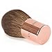 Best Foundation Brush - Premium, Vegan Fibers. Rose Gold Short Handle Design By Andre Lorent