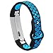 Fitbit Alta hr bands , Hanlesi Bands for Fitbit Alta Breathable Soft Silicone Adjustable Fashion Sport Straps Bands for Fitbit Alta 2 Replacement Fitness Accessory Wristband with hole