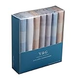 YEC01 Excellent Design 7 Pure Cotton Handkerchiefs Set Wedding Goods By Y&G