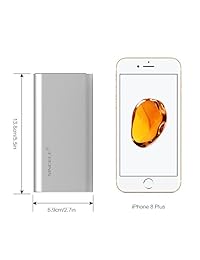 Sinoele banco de la energía 20000 mAh ultra compacto teléfono portátil cargador de batería externo batería de alta capacidad Pack para iPhone, iPad, Galaxy Y Más