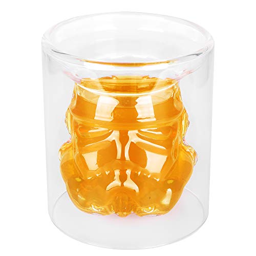 VI AI Double Wall Water Glasses Whiskey Glass Cup Crystal Mug Star Wars Mug VI AI Double Wall Water Glasses, Whiskey Glasses -
