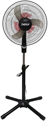 ZNERGY 16inch Double Blade Pedestal Fan with 2 Free Mesh Dust Covers