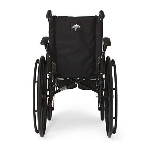 Medline Premium UltraLightweight Wheelchair with FlipBack Desk Arms