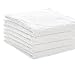 Pacific Linens Hand Towels, 4 Pack-White, Super Absorbent Ringspun, 100% Cotton, Ultra Soft (Size 19.5