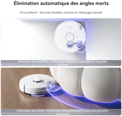 Freo Z10 Pro Robot Aspirateur Laveur Aspiration 18500Pa Séchage 40°C — photo 3 sur 8