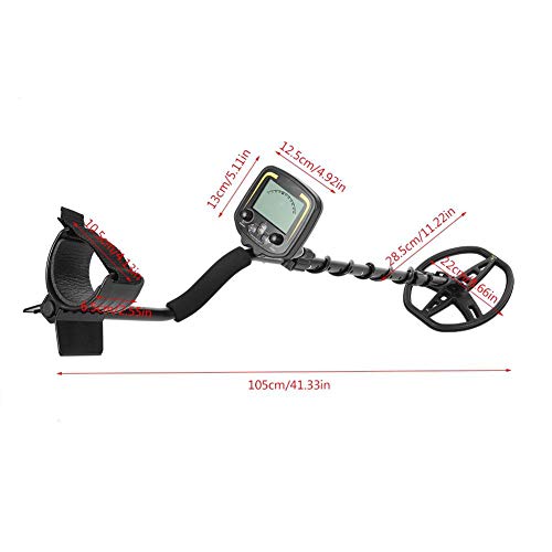 Metal Detector, High Accuracy Waterproof Metal Detector Finder, LCD Display, Pinpoint Posit, for Gold Digger Treasures Hunters - Thumbnail 6