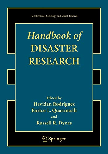Handbook Of Disaster Research
