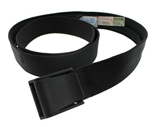 Titan Money Belt Made in the USA by Thomas Bates (Black)