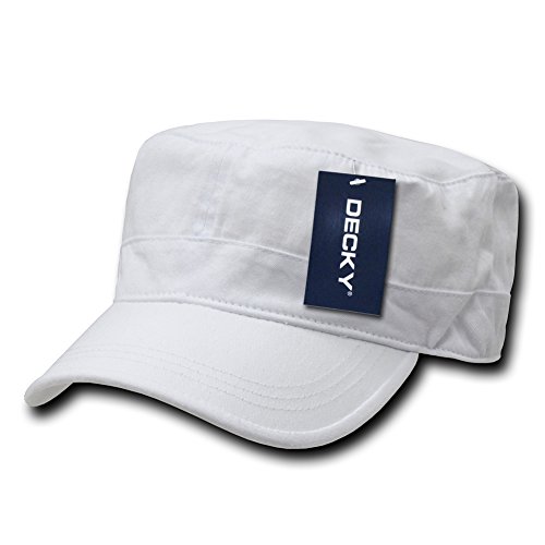 DECKY Flex Cadet Cap, White