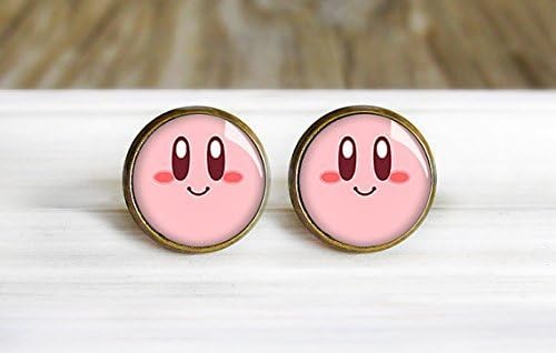 Kirby Stud Earrings -Antique Bronze Post Earrings