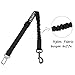 Mudder Pet Dog Seat Belt Leash Adjustable Cat Safety Leads Vehicle Car Seatbelt Harness with Elastic Nylon Bungee Buffer