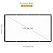 120 inch Portable Projector Screen with Bag, GBTIGER 120