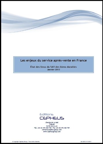Les  enjeux du service après-vente en France