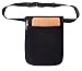 Black Single Pocket Tablet Pouch with Adjustable Web Belt and Clip Made in USA