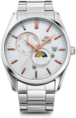 Amazon.com: Orient Contemporary Sun & Moon RN-AK0304B Men's
