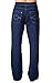 PajamaJeans Men's Straight Leg Knit Denim Jeans in Dark Blue Indigo L