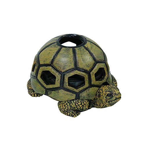 Frjjthchy Cute Cartoon Turtle Cigar Ashtray Resin Ash Organizer with Lid Decoration Cigarette Ashtray for Indoor Outdoor
