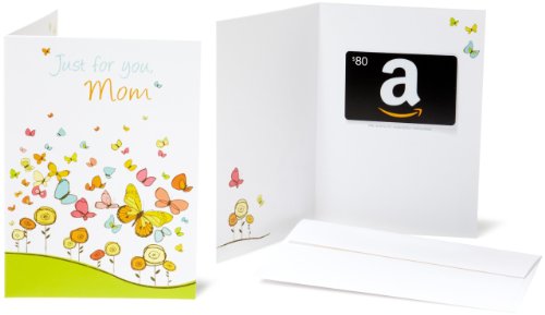 UPC 848719011449, Amazon.com $80 Gift Card in a Greeting Card (For Mom Design)