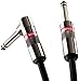 Monster Cable Classic 1/4 Inch Angled to Straight Instrument Cable 12 ft.