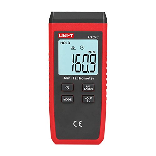 UNI-T UT373 Mini Digital Tachometer Non-Contact Tachometer Measuring Range 10-99999RPM Odometer LCD Backlight