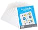400 Sheet Protectors, 11 Hole Lightweight Binder Sleeves, Designed to Protect Frequently Used 8.5 x 11 Papers, Acid and PVC Free Page Protector, Clear Plastic Design, 9.25 x 11.25 Top Loaded, 400 ct