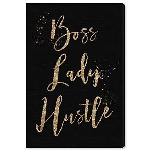 The Oliver Gal Artist Co. Typography and Quotes Wall Art Canvas Prints 'Boss La…