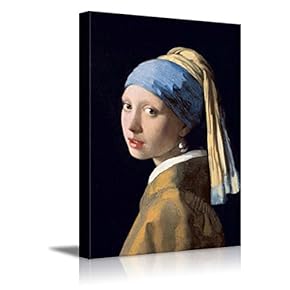 Girl With A Pearl Earring by Vermeer - Canvas Print