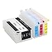 Toner Eagle Ink Cartridge Replacement for HP 950XL (Cyan,Magenta,Yellow,Black , 4-Pack)