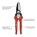 Corona AP 3234 Non-stick Steel ComfortGEL Anvil Hand Pruner - 3/4 inch Cut Capacity Stem and Branch Garden Shears, Red