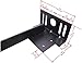 Tech Team #00712 Bed Frame Extension Set, Extend a Metal Bedframe to Meet a Headboard or Footboard, 2 Pieces, Hardware Included