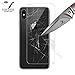 AKWOX (4-Pack) Compatible with iPhone Xs Max Screen Protector with Back Covers, 9H Tempered Glass Front Screen Protector and Back Screen Protector for iPhone XS Max