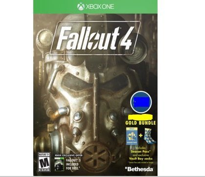 Xbox One Fallout Bundle Fallout 4: Xbox One Gold Bundle With