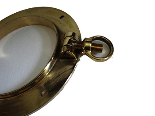 Marine-Brass-Port-Hole-Window-Porthole-6-Glass-100-Satisfaction-Nautical-Boat-Maritime Marine-Brass-Port-Hole-Window-Porthole-6-Glass-100-Satisfaction-Nautical-Boat-Maritime
