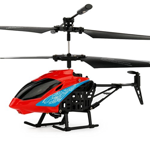 For Christmas,Sunfei JX-807 RC 2CH Mini Quadcopter Helicopter Micro Radio Remote Control Aircraft (Red)