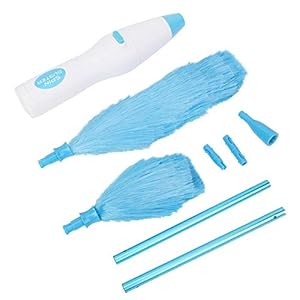 Duster, Heaveant 180 ° buigbare elektrische plumeau Jaloezieën Meubelreinigingsgereedschap