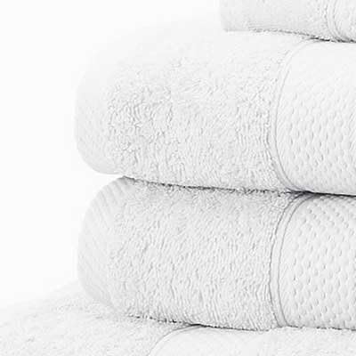 Linens Limited 100% Turkish Cotton 500gsm Hand Towel, White