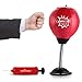 Stress Buster Desktop Punching Ball – Relieves Stresses and Good for Exercise - Super Strong Suction Cup Holds Securely on Smooth, Flat and Dry Surface – Pump Included – Just Punch Me