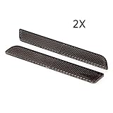 Triclicks Smoke Reflectors for Harley Latch Covers Hard Saddlebags Side Touring